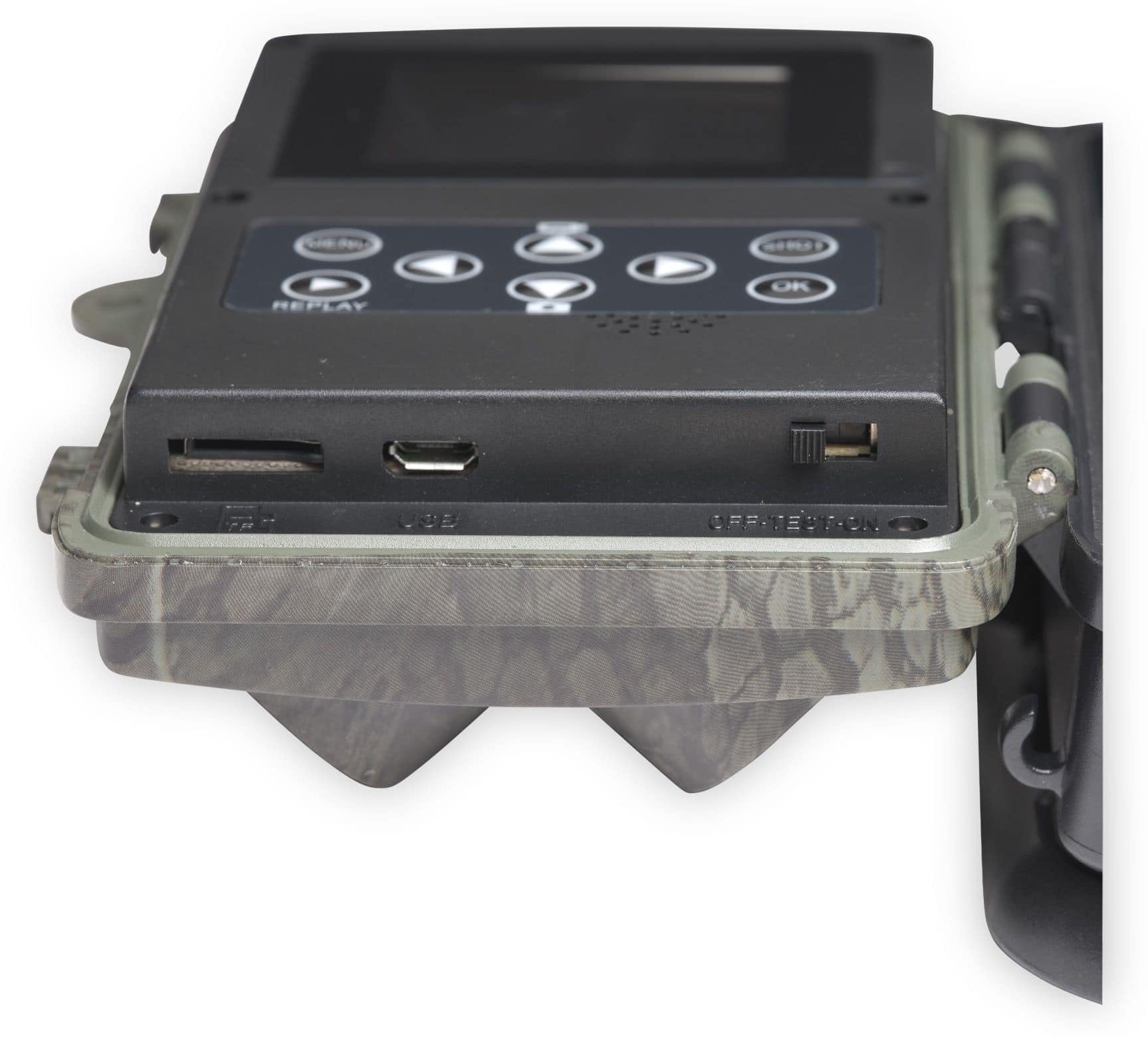 Denver WCT-8020W Wildkamera 20 Megapixel Low-Glow-LEDs Camouflage Schwarz