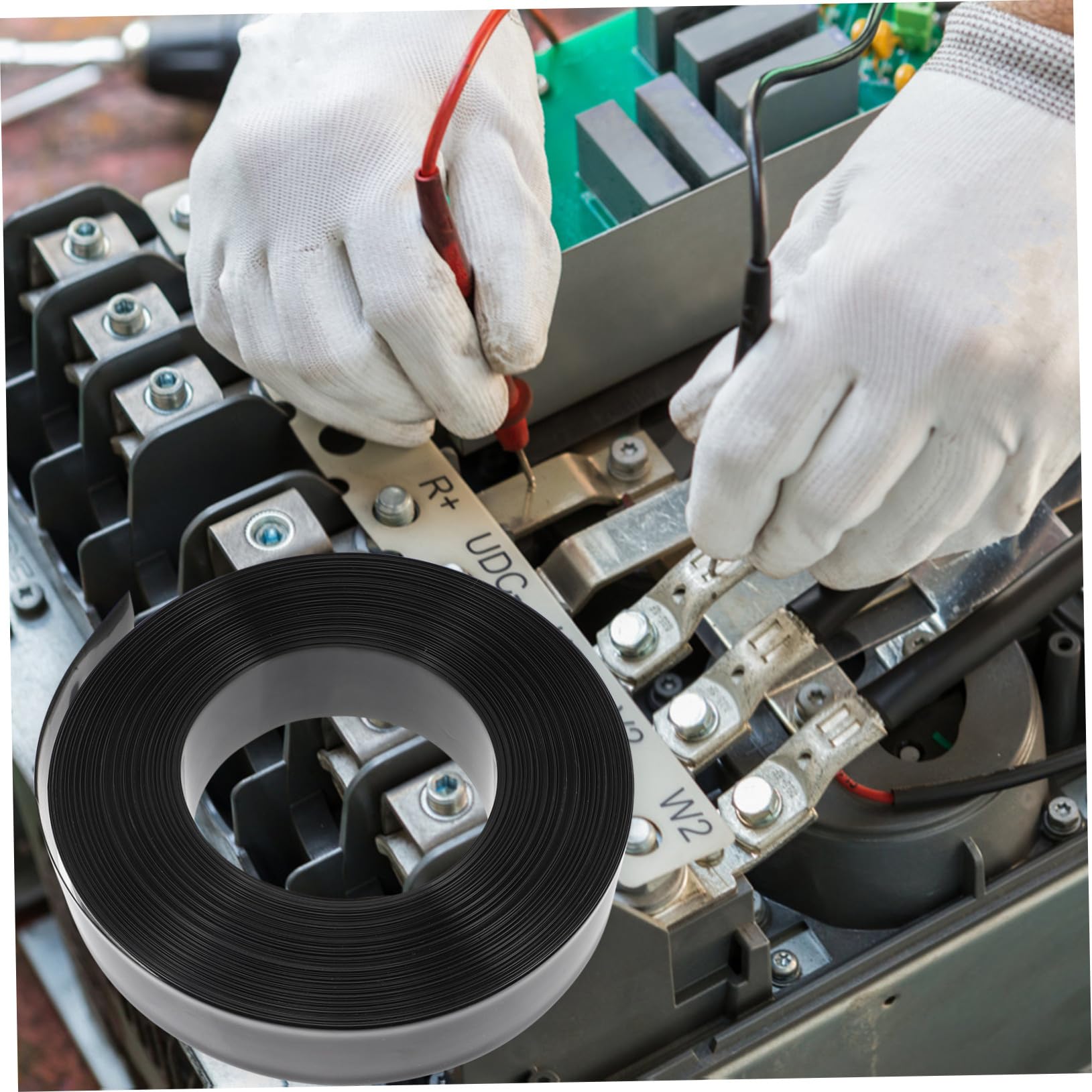 Gatuida Tubo Termorestringente Guaina Isolante per Cavi Elettrici Kit di Ricambio per Protezione Cavi Utilizzabile in Automobili Batterie e Applicazioni Elettroniche