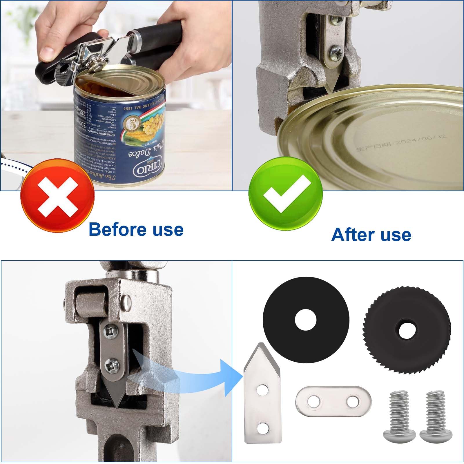 Electric Can Opener Parts Cheap Ergonomic Can Opener Lightweight
