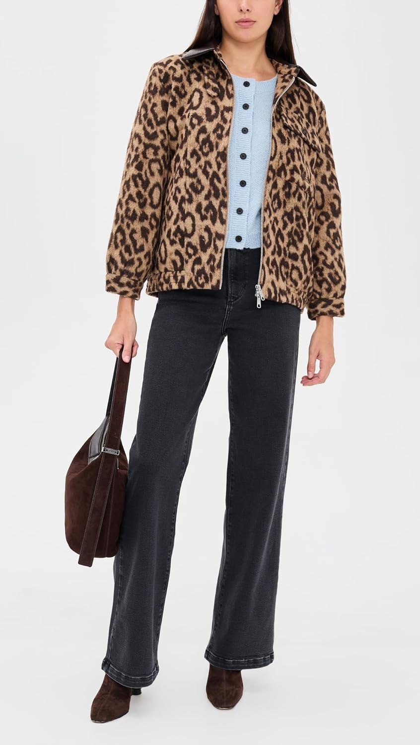 Favorite Daughter Women's The Mischa Super High Rise Wide Leg Jeans - Image 5