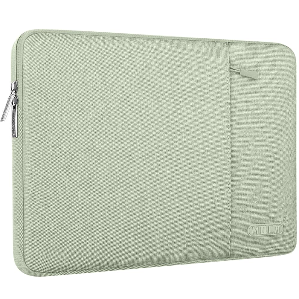 MOCA Laptop Case 13.3 inch, 13-13.3 inch Laptop Sleeve Compatible with MacBook Air/Pro 13/Pro 14 M5 M4 M3 M2 M1, HP Dell ASUS Lenovo,Polyester Vertical Computer Sleeve Bag with Pocket — Amazon image 5