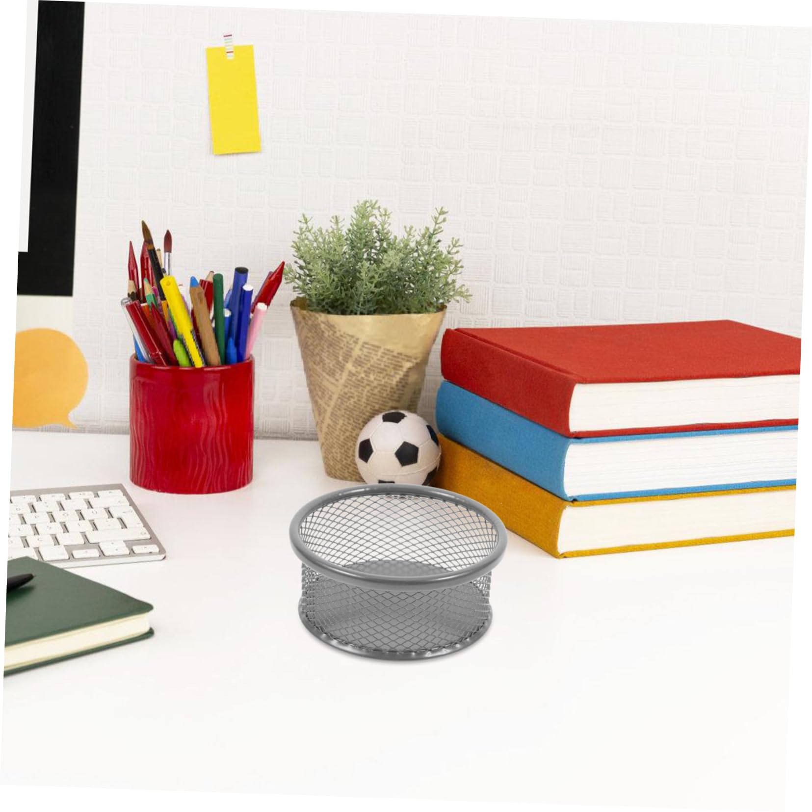VILLCASE 20pezzi Portaoggetti Per Graffette Design Multi- Per e Scrivania Organizer Per Cancelleria