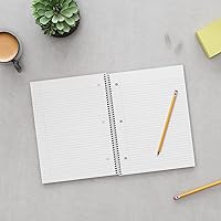 Vista 4 de Staples 1 Subject cuaderno con renglones anchos, 8 pulgadas x 10-1/2 pulgadas, rojo