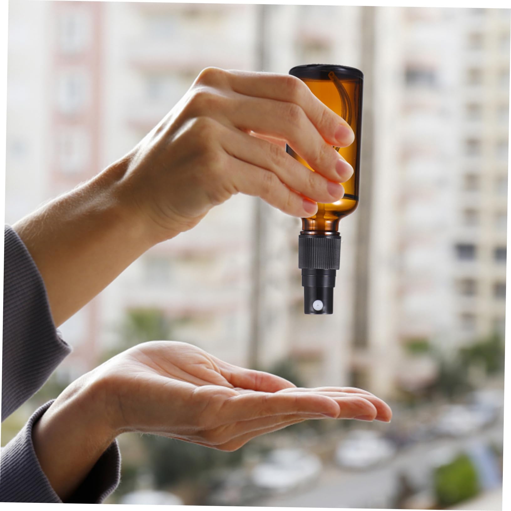 Gatuida 10pezzi Spray in Vetro Vuoti Riutilizzabili e Ricaricabili Spray Per Essenziali e Cosmetici Viaggio