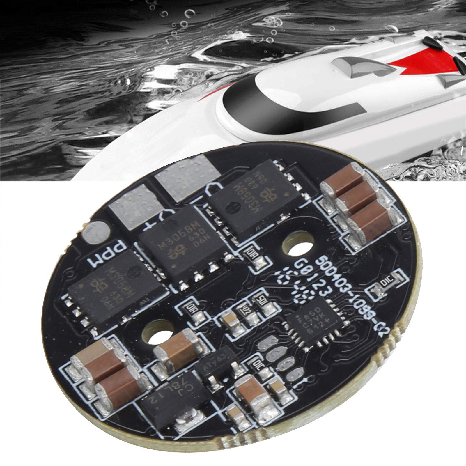 60A RC Boat Impermeable Sin Escobillas ESC Controlador De Velocidad Electrico Accesorio Para Barco Rc 60A RC Boat Impermeable Sin Escobillas ESC Controlador De Velocidad Electrico Accesorio Para Barco Rc
