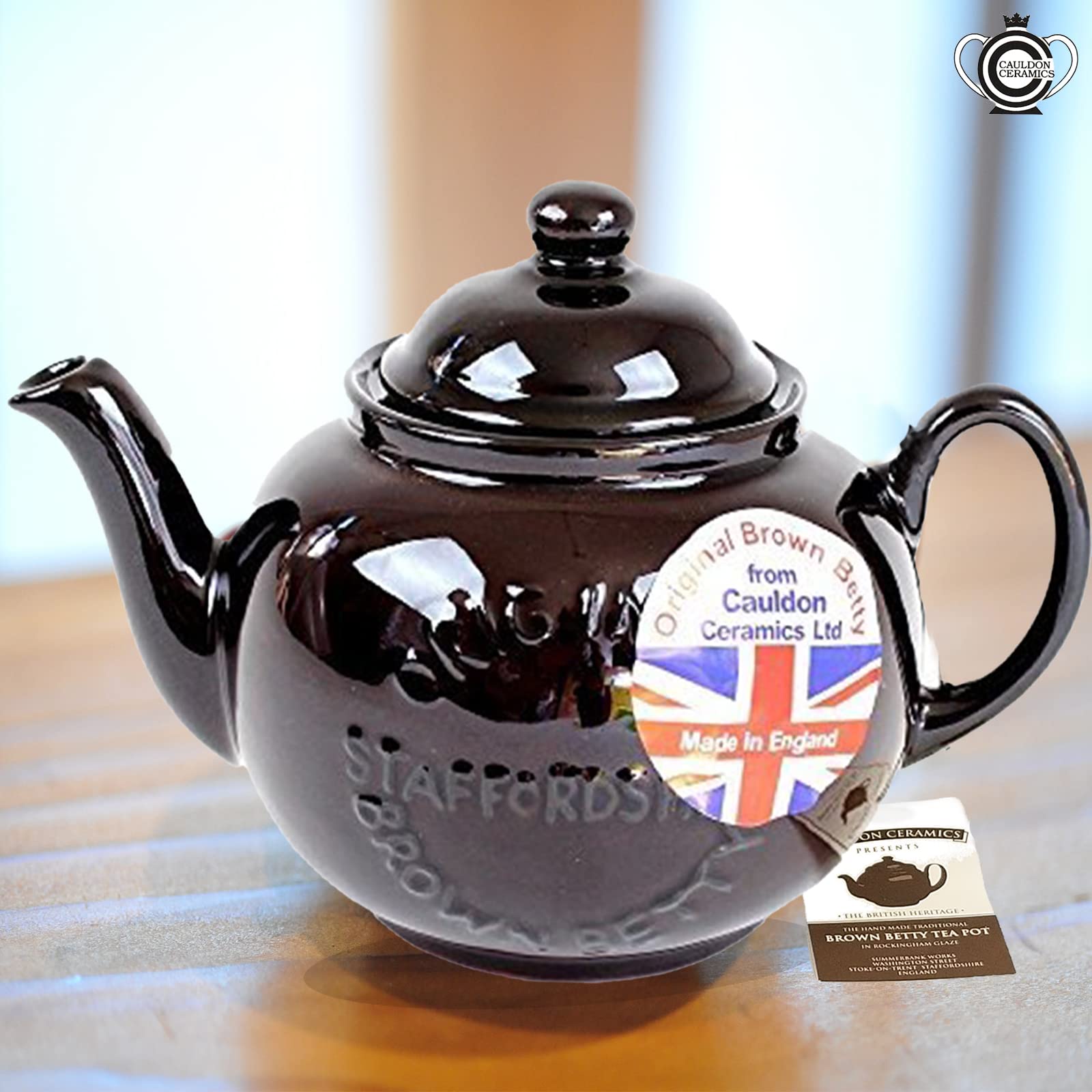 Amazon｜BROWN BETTY ブラウンベティー ティーポット 2カップ ロゴ入り 