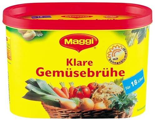 Maggi Caldo de verduras transparentes (Klare Gemusebruhe) -para 18 L
