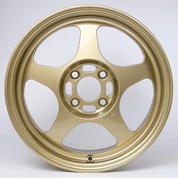 ROTA Wheels SLIPSTREAM (15X6.5 ET40 4X100 Hub) PLAIN GOLD