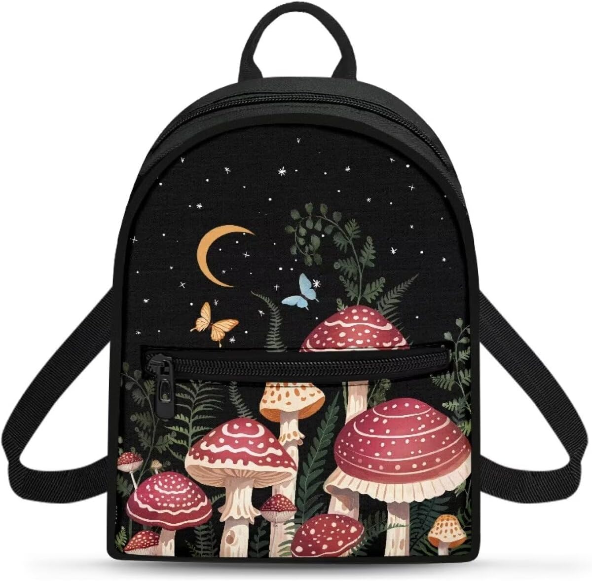 Horse Small Travel Backpack Purse for Women Casual Daypack Sunflower Gift Canvas Back Packs Travel Work Portable Shoulder Handbag for Ladies Satchel Rucksack