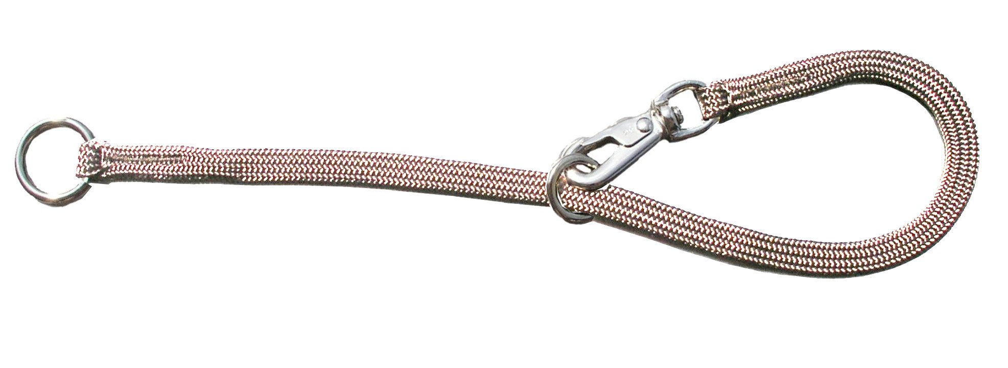 Collier étrangleur Resco tressé nylon faon 50,8 cm à action coulissante rapide