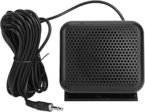 Qiilu External Speaker NSP-100 Two-Way Radio CB Car Radio Fit for Yaesu FT-847 FT-920 FT-950 FT-2000 D6m528