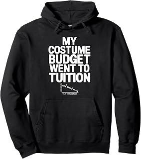 My Costume Budget Went to Tuition Funny Pullover Hoodie