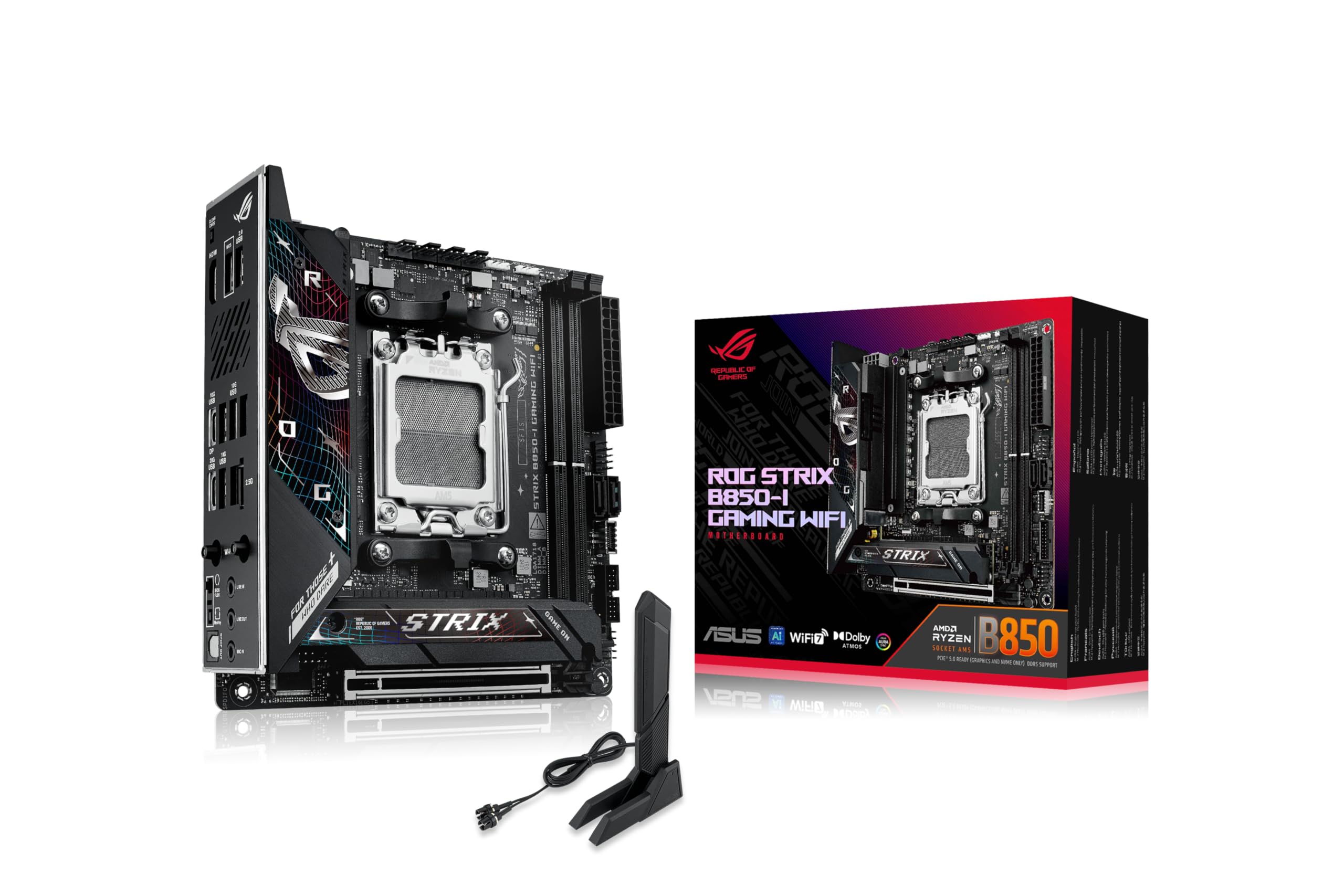 ASUS ROG Strix B850-I Gaming WiFi Mainboard Sockel AMD AM5