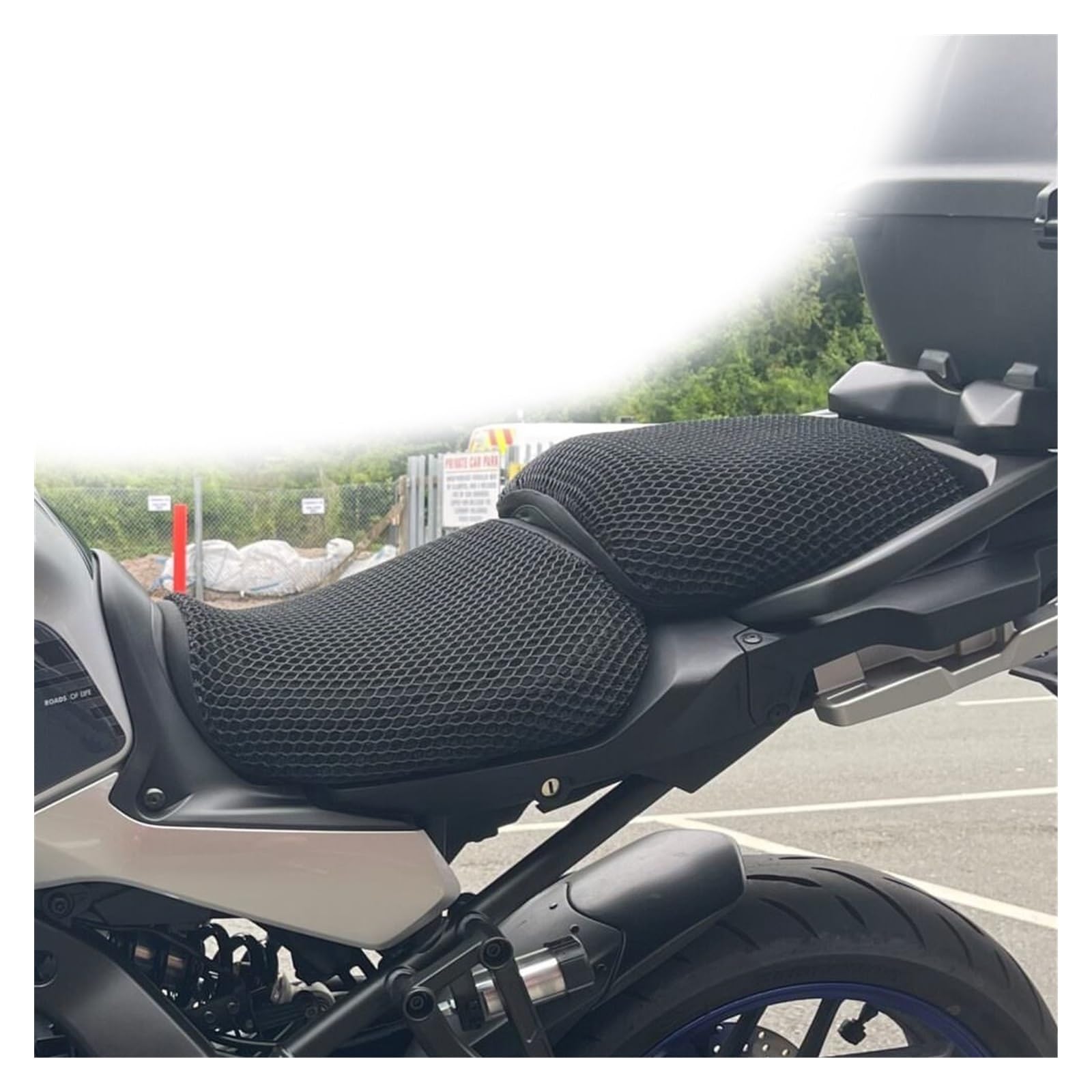 Fodera Sella Moto Coprisedili Per Moto Per Tracer9 900 2022 2023 Per Tracer 9 Protezione Cuscino In Rete A Nido D'ape Traspirante