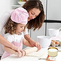 Vista 6 de Juego de 8 tazas y cucharas medidoras doradas de acero inoxidable, 4 tazas medidoras y 4 cucharas medidoras para cocinar