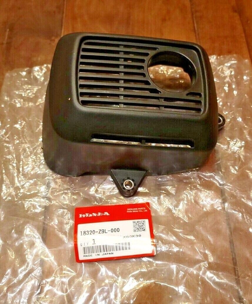 Replacement for HONDA NEW Genuine Muffler Cover GCV170 GCV200 HRN216 HRX217 18320-Z9L-000 OEM