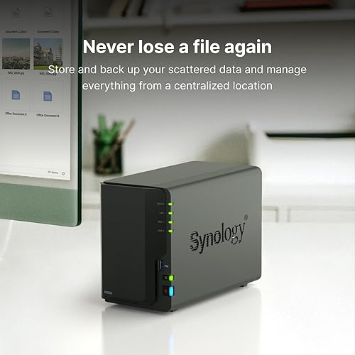 Miniatura 12 de Synology 4-Bay DiskStation DS423 (sin disco) Negro