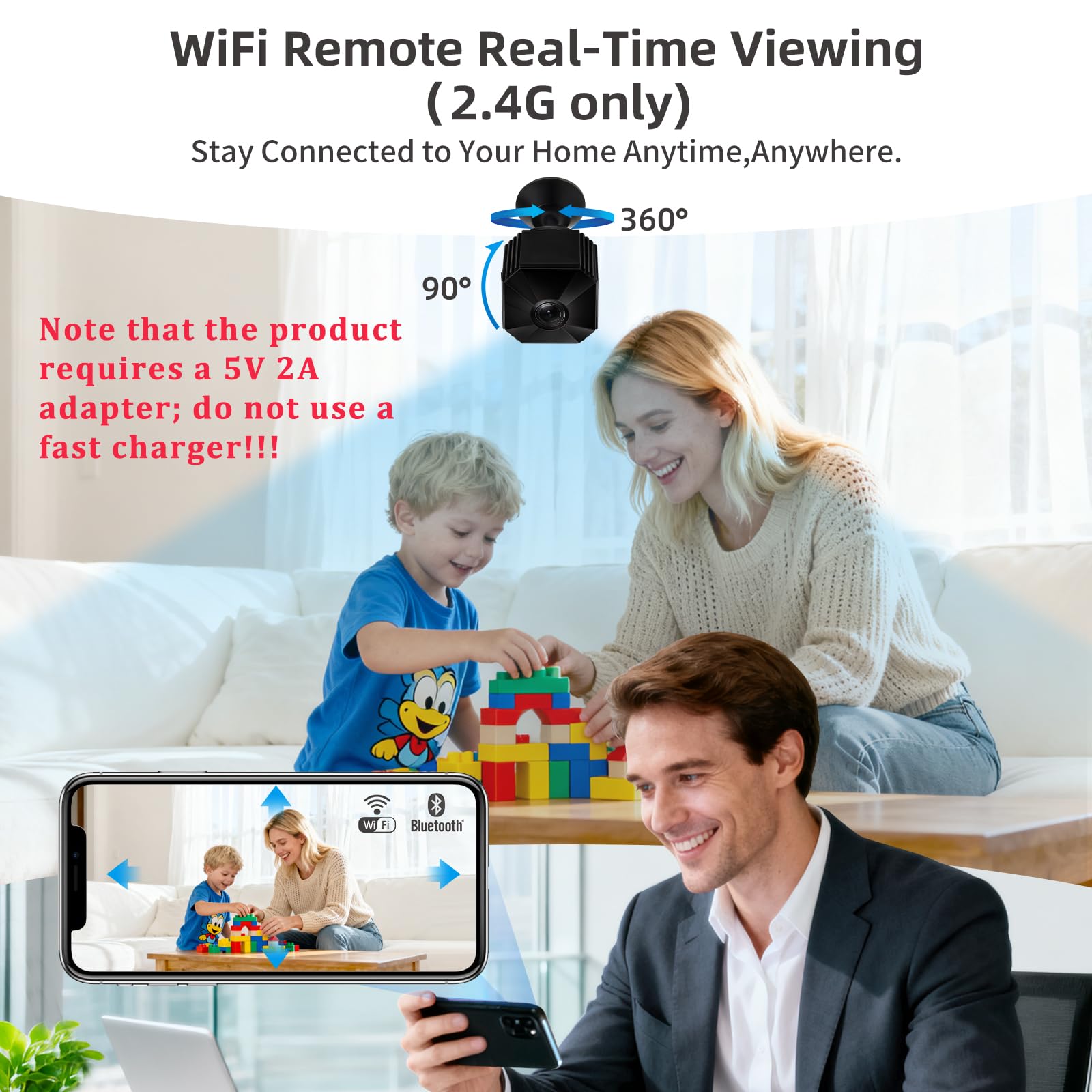 Mini Telecamera Spia WiFi 2025 Aggiornata - Dettaglio
