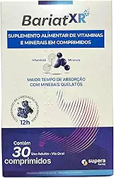 Suplemento Alimentar Multivitamínico Vitaminas Minerais Essenciais Bariat XR 30 Comprimidos