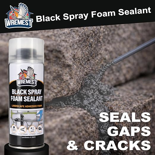 Sellador espuma negra en spray 12 oz, pack 12 miniatura 6