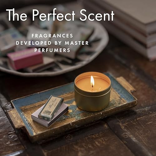 Miniatura 5 de ScentAir Tin Candle - Vela de mezcla de cera de soja de 3 onzas, vertida a mano en pequeños lotes, hasta 20 horas de tiempo de combustión, aroma