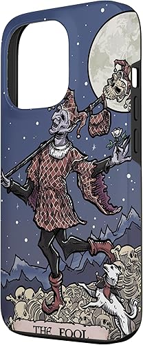Miniatura 2 de iPhone 13 Pro The Fool Tarot Card Halloween Court Jester Spooky Gothic Case