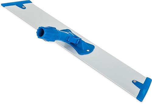 Carlisle FoodService Products 363352500 Cabeza plana de aluminio de la fregona solamente, 24" de longitud