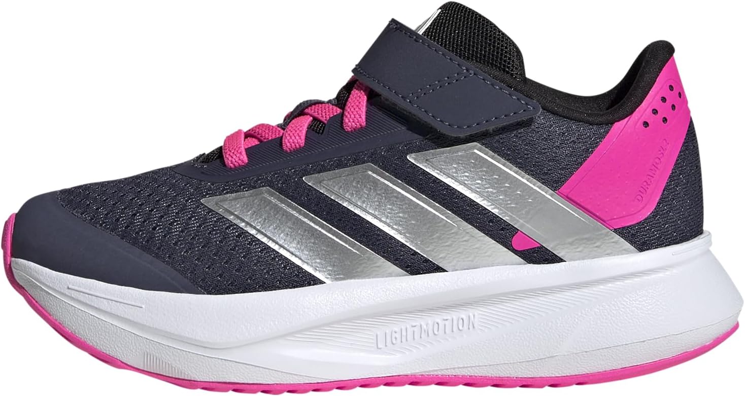 adidas Unisex-Child Duramo Sl Elastic Lace & Strap Running Sneaker