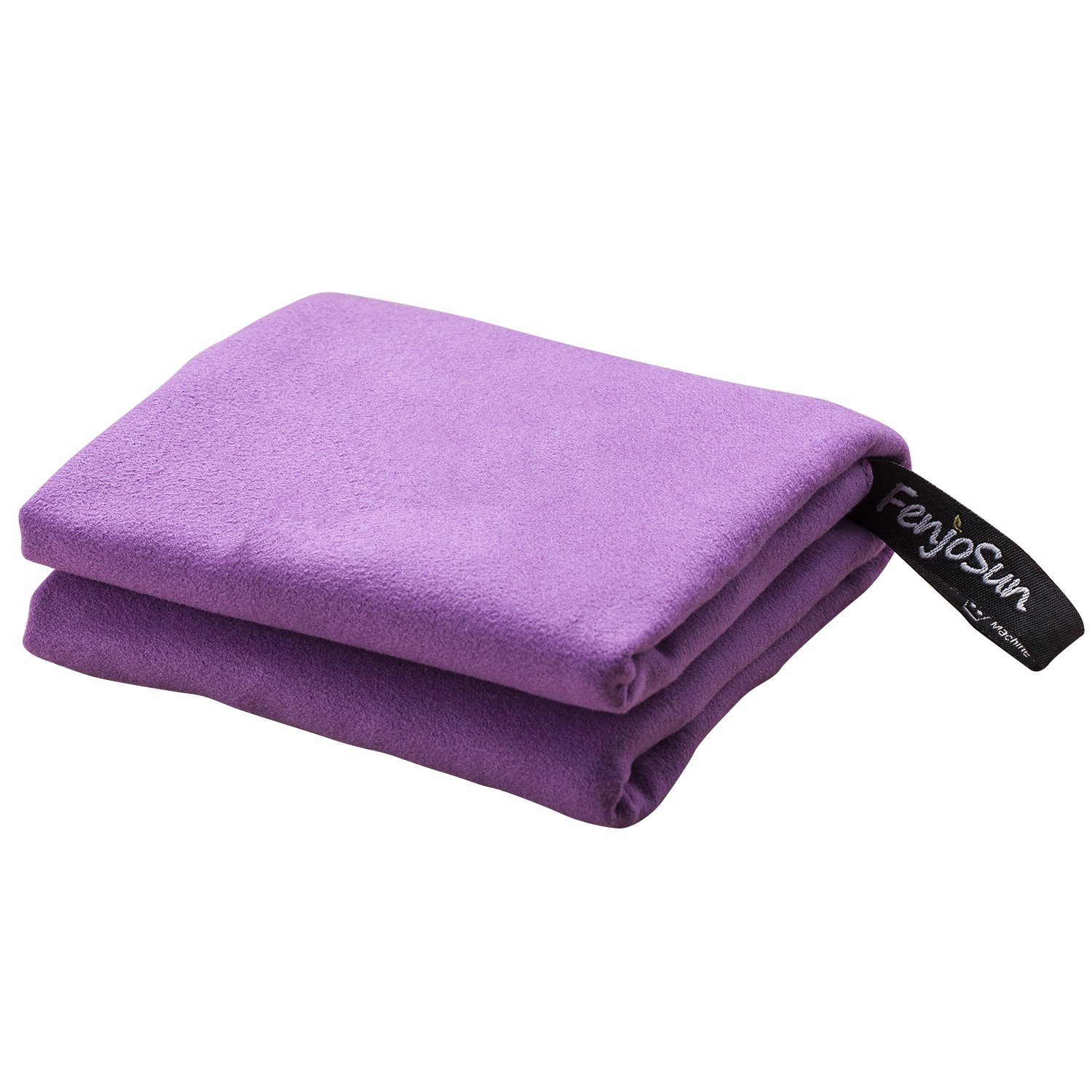 Microfiber Travel Towels Sport Towels Quick Drying Towel-Purple-40"×20"