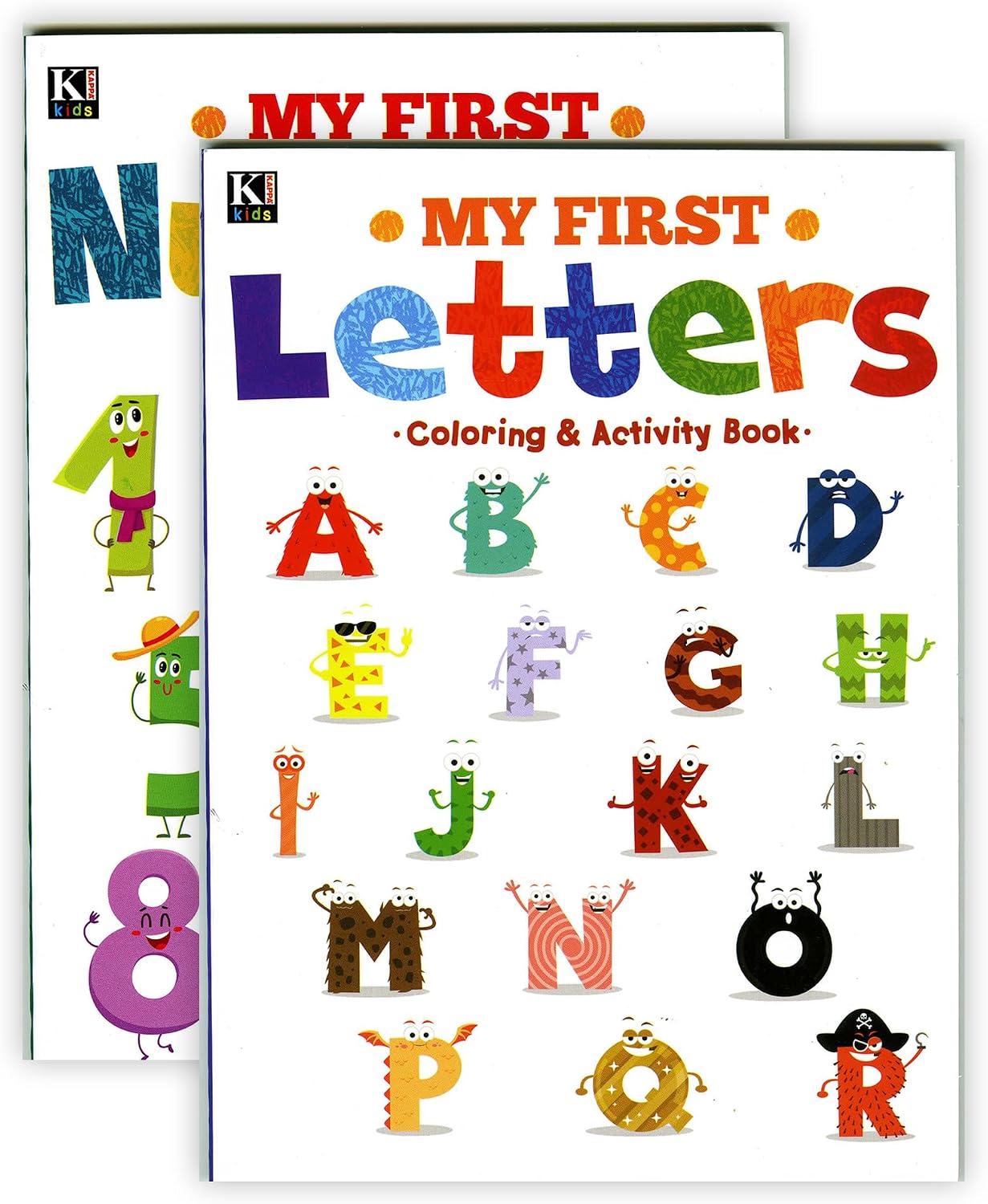 BAZIC Products My First Series Activity Books, 2 Titles, 48-Case