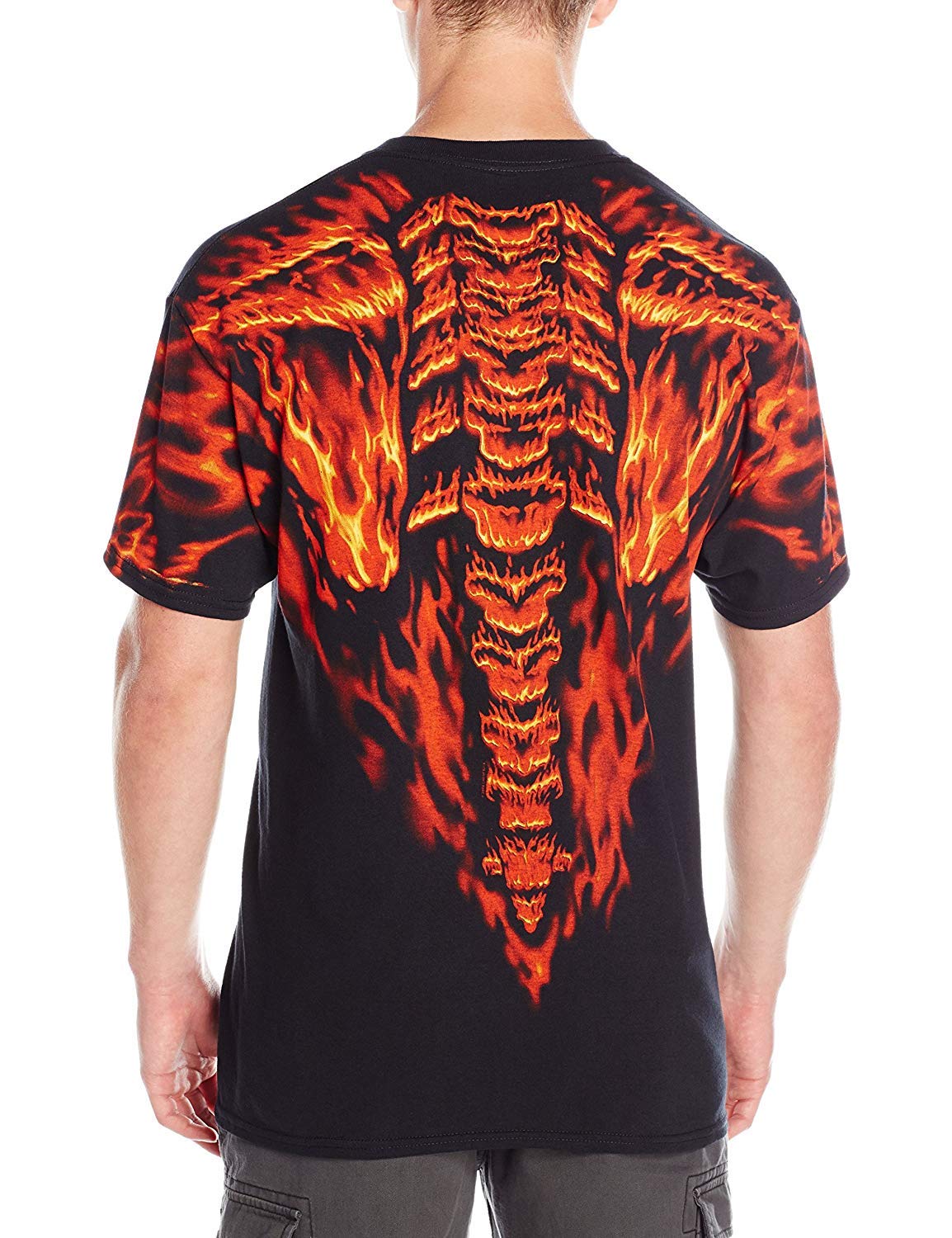 Liquid Blue Raging Inferno T-Shirt Camiseta para Hombre