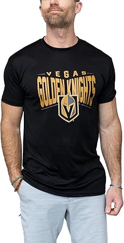 Calhoun NHL - Camiseta de manga corta de poliéster que absorbe la humedad para hombre