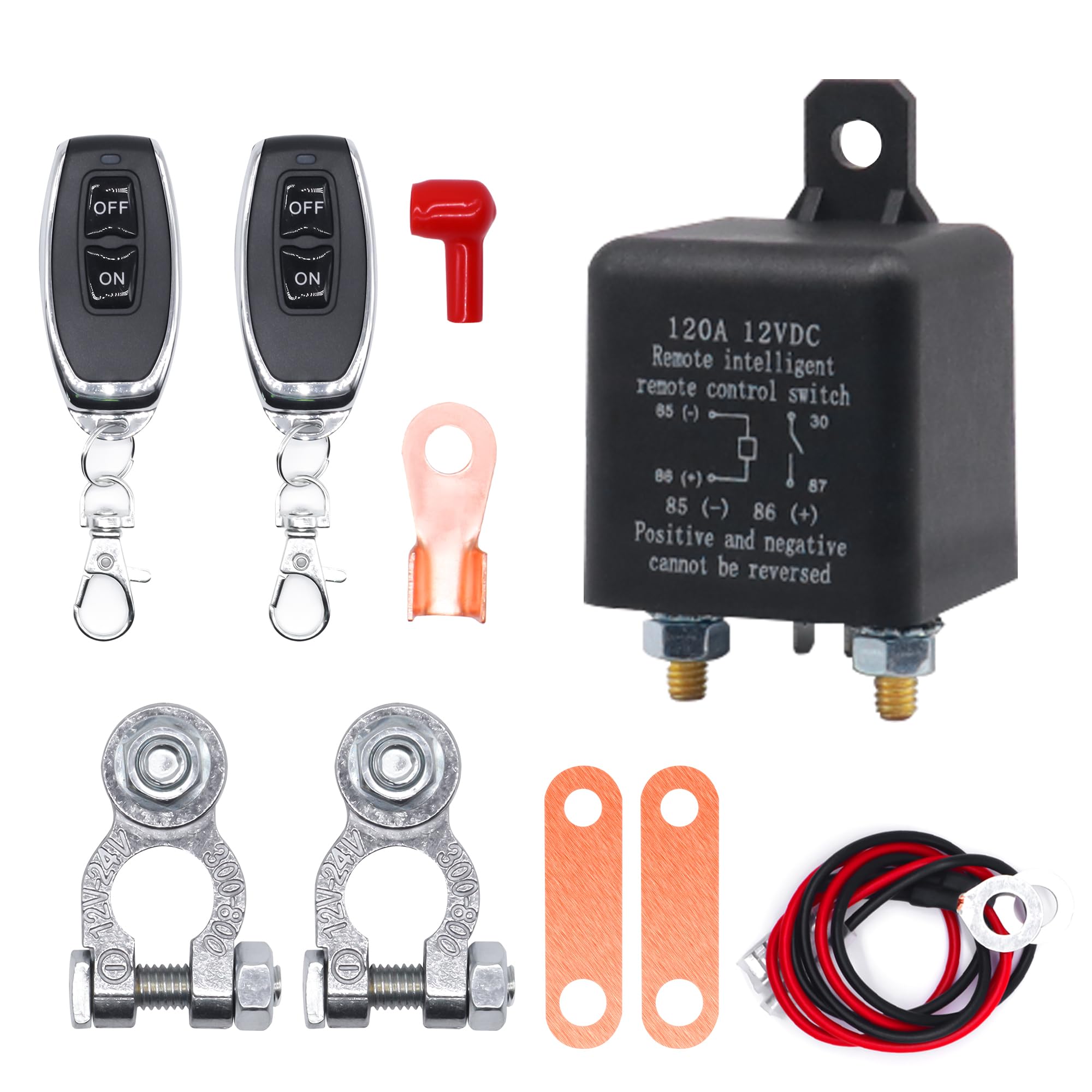 Interrupteur De Coupure Batterie 32V 300A | Étanche, Encastrable | Pour Voiture, Bateau, Camping-car | Sécurité électrique
