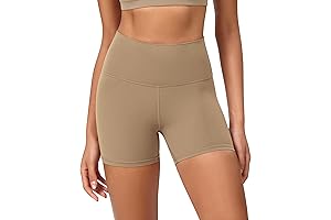 ODODOS ODCLOUD Brown Biker Shorts for Women