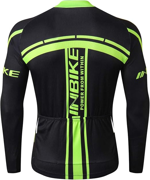 INBIKE Maglia Ciclismo Manica Lunga Magliette MTB Traspirante Asciugatura  Veloce da Uomo : Amazon.it: Abbigliamento