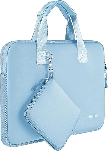 Miniatura 22 de Funda elástica para laptop de 11.6, 12.9 y 13 pulgadas, con bolsa pequeña, compatible con MacBook Air M4/M3/M2/M1, Mac Pro M2/M1, iPad 13 12.9, XPS