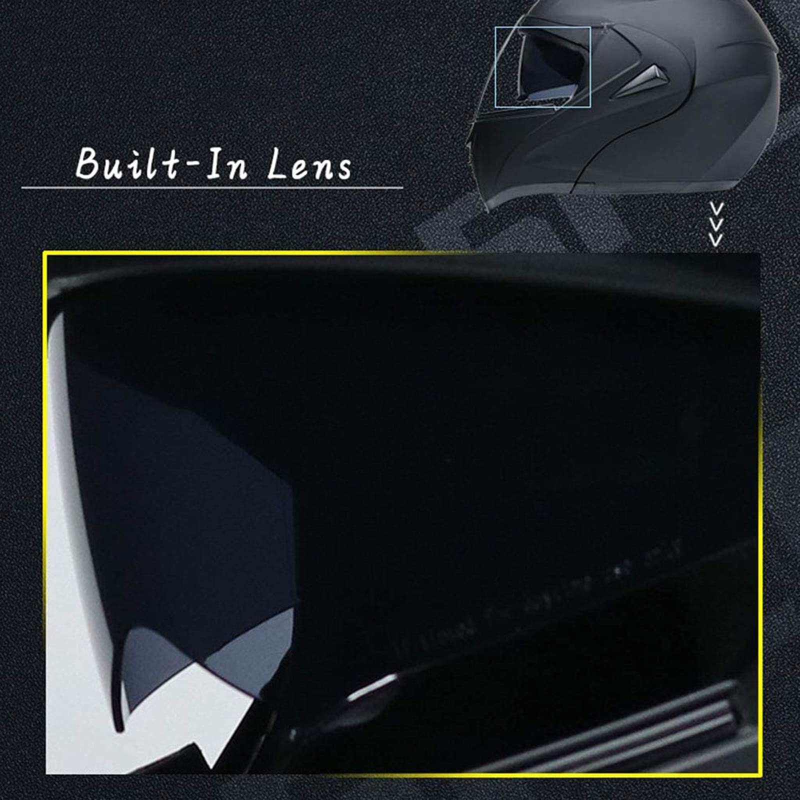 Casco moto bluetooth anti-appannamento doppia visiera casco integrale modulare moto locomotiva casco sicurezza apribile, omologato ECE nero lucido nero opaco (55-62 cm),C,M
