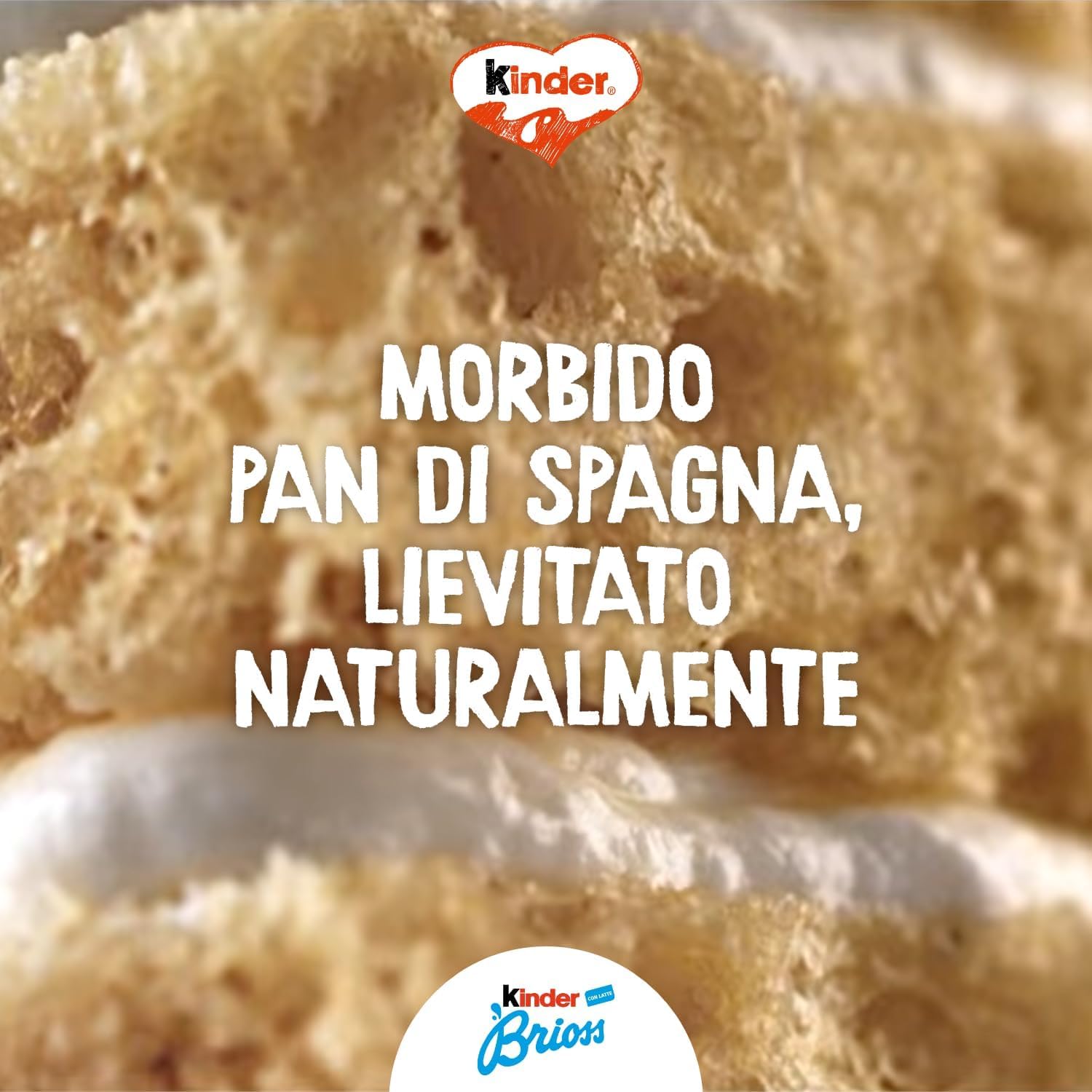 Kinder Brioss - 10 Snacks Schwammkuchen, natürlich zu 100% italienischer Milchfüllung, ausgezeichnet zum Frühstück und Snack, 3x 270 + Italian Gourmet polpa 400g