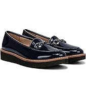 French Navy Faux Leather