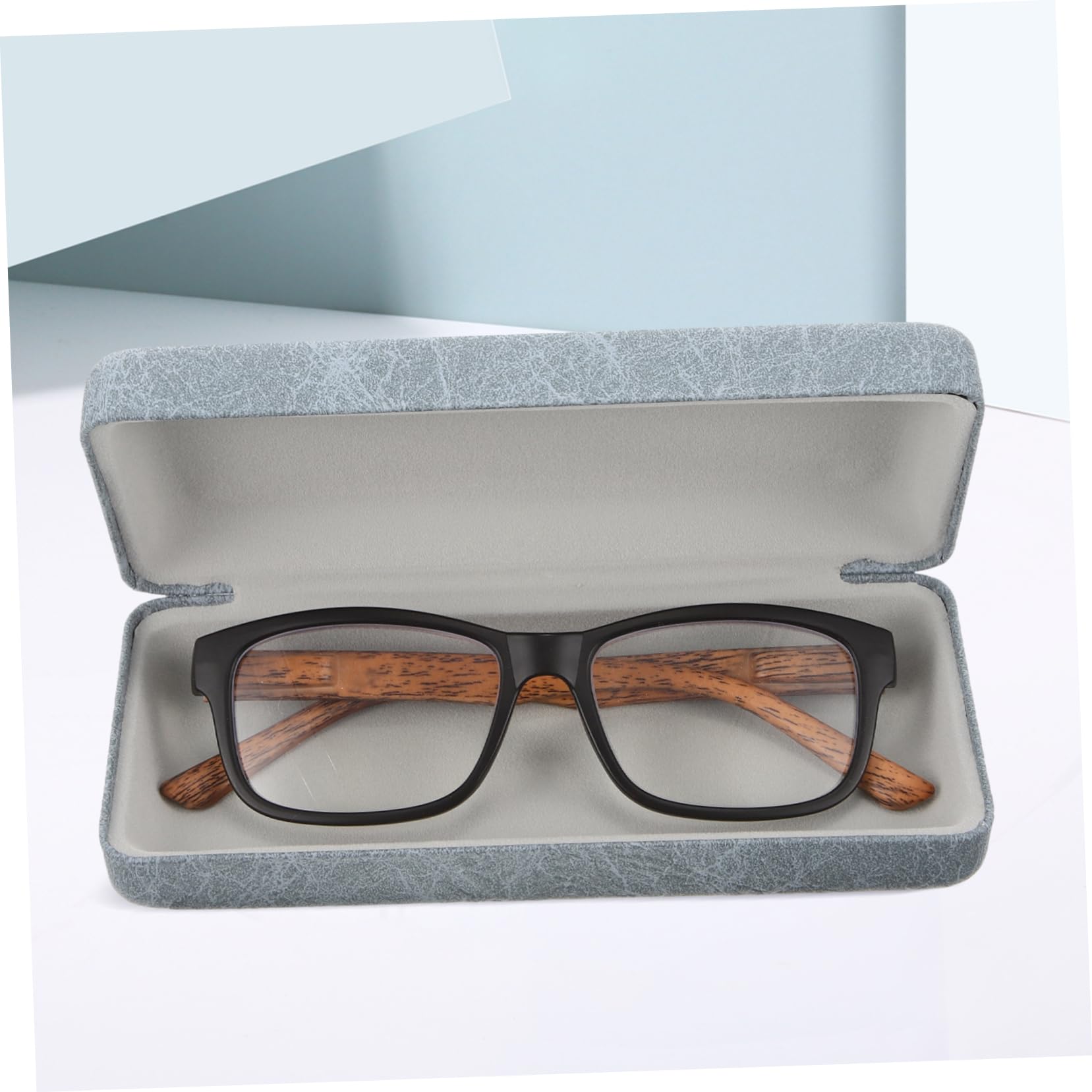 VALICLUD Semplice Custodia Per Occhiali Astuccio Per Occhiali Custodie Per Occhiali Contenitore Per Bicchieri Custodia Per Occhiali Da Viaggio Custodia Rigida Per Occhiali Pelle