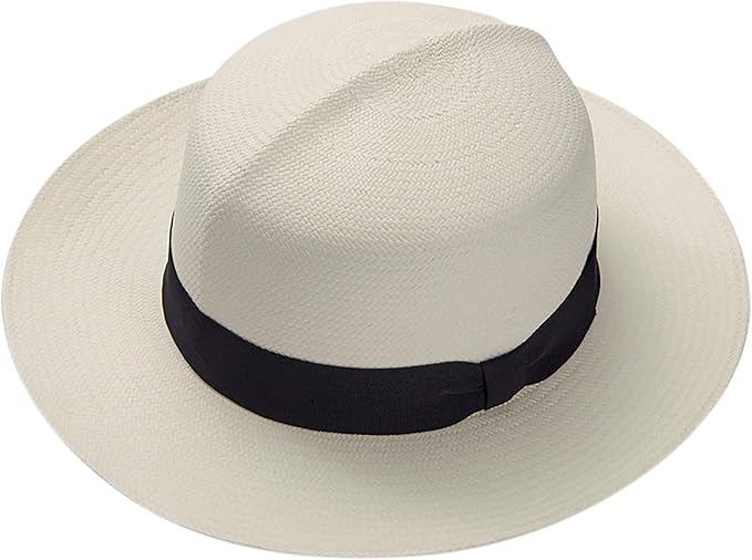 Samuel Windsor Men's Foldable Panama Hat (S/M (57cm)) Cream Amazon.co