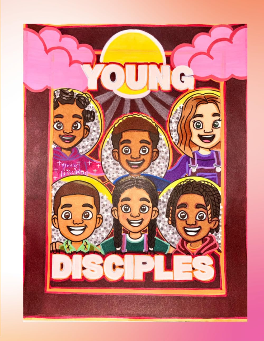 Young Disciples: Young Disciples 16 page coloring book for all ages