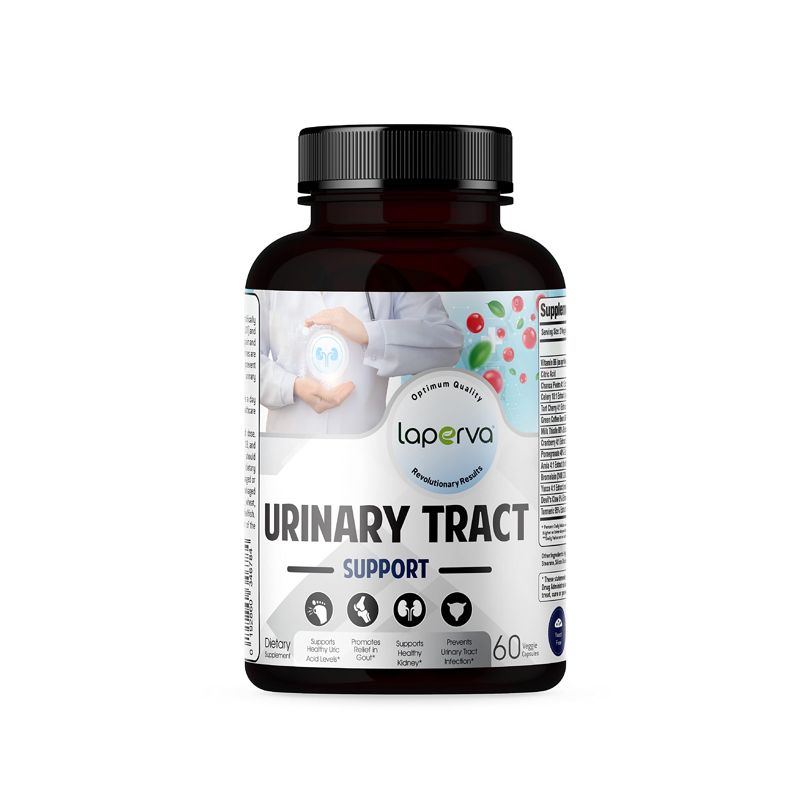 LAPERVA URINARY TRACT SUPPORT 60 CAPS