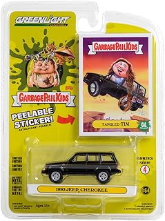 Greenlight 54070-F Garbage Pail Kids Series 4 - TTangled Tim - 1993 Cherokee 1/64 Scale