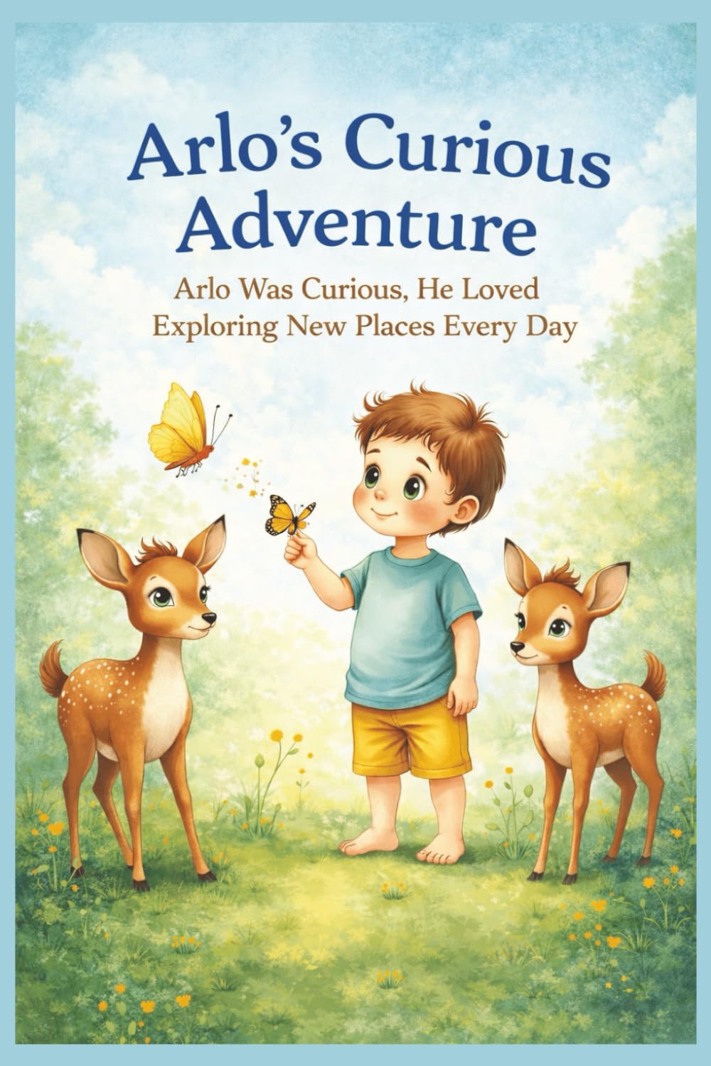 Arlo's Curious Adventure: Arlo Was Curious, He Loved Exploring New Places Every Day