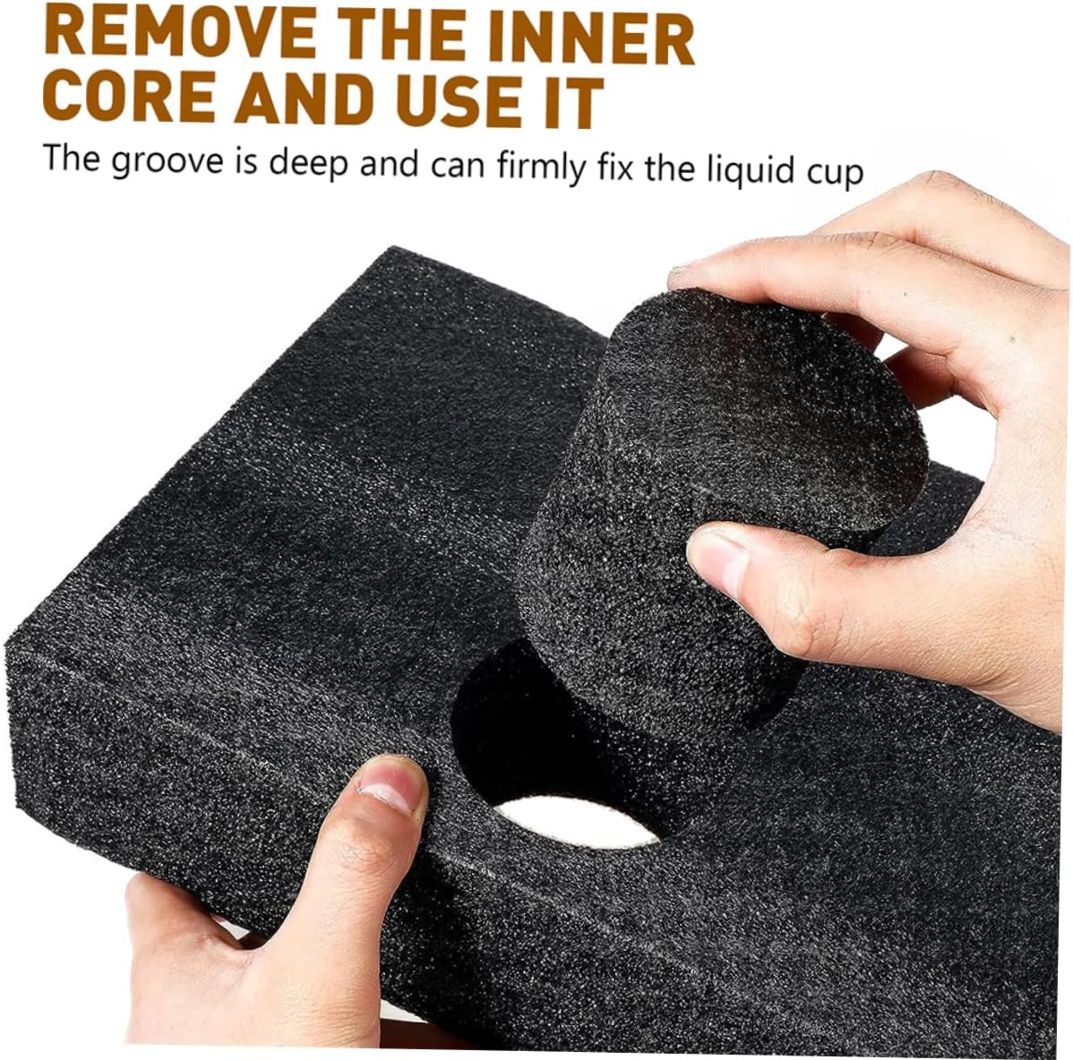 8pcs Beverage Cup Holder Carrier for Takeout Drinks Sturdy and Compact Tray for Tea and Soft Drinks Efficient Beverage Packing for Busy Shops