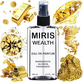 MIRIS Wealth, Long-Lasting Eau de Parfum Unisex for Women and Men, Spray 3.4 Fl Oz / 100 ml