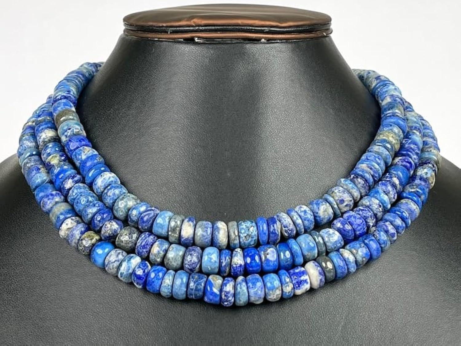 Perles lapis-lazuli naturel facettées pour fabriquer vos bijoux bohèmes de l'été