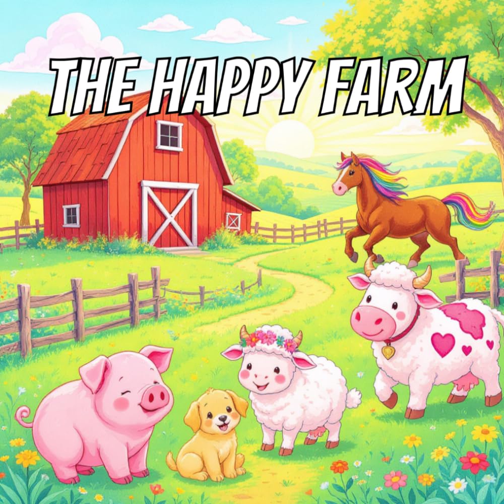 The Happy Farm: Coloring Book