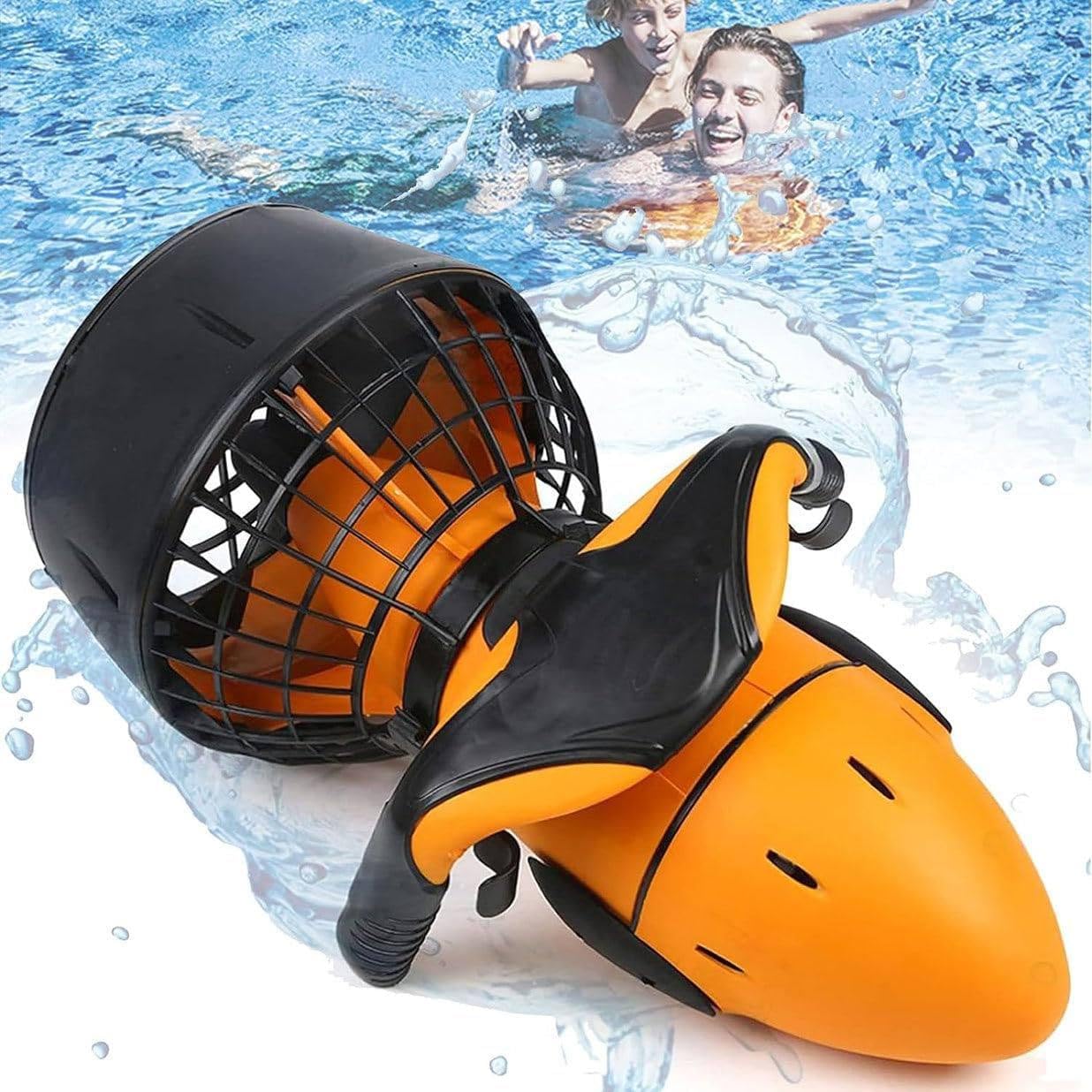 Scooter Submarino, Propulsor Eléctrico Subacuático 500 W, Un Potente Impulsor para Buceo Y Natación para Aventuras Acuáticas Inolvidables, Snorkel Y Diversión En Piscina.